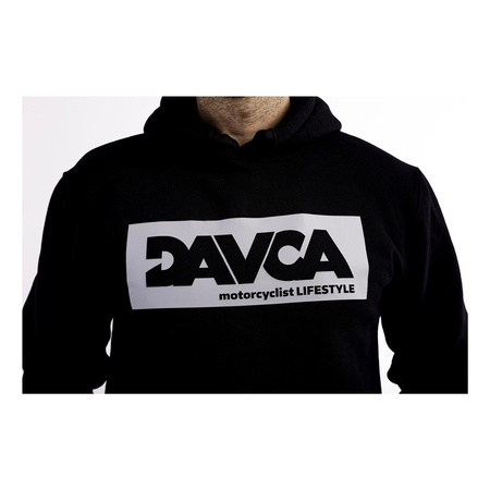 Bluza DAVCA LOGO GREY czarny szary