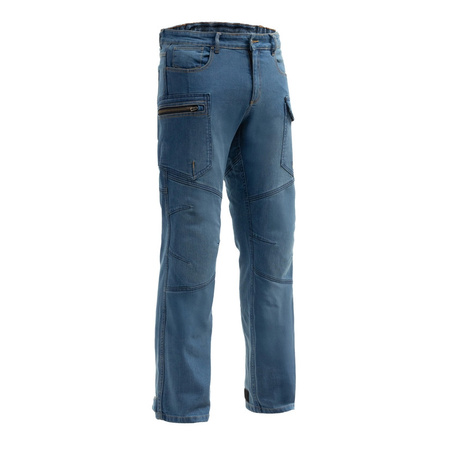 Jeansy motocyklowe BROGER BRONX BLUE niebieski