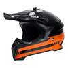 Kask cross IMX FMX-02 BLACK/ORANGE/WHITE czarny pomarańczowy biały