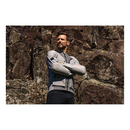 Kurtka tekstylna KNOX TOR LIGHT GREY szary