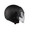 Kask otwarty MT VIALE SV S PURE BLACK MATT czarny mat