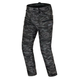 Jeansy motocyklowe SHIMA GIRO 3.0 CAMO szary czarny