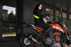 Buty turystyczne damskie SHIMA STRATO LADY czarny szary czerwony fluo