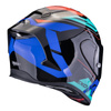 Kask integralny SCORPION EXO R1 EVO AIR BLAZE BLACK/BLUE/RED czarny niebieski czerwony