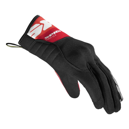 Rękawice miejskie SPIDI FLASH-KP BLACK/RED czarny czerwony biały