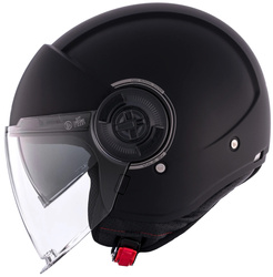 Kask otwarty MT VIALE SV S SOLID MATT BLACK czarny mat