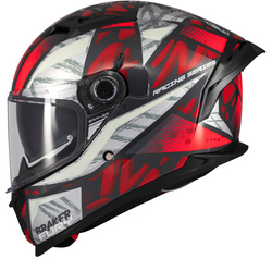Kask integralny MT BRAKER SV FURY BLACK/GREY/RED
