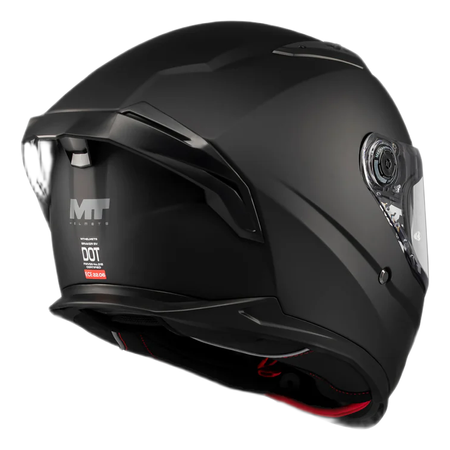 Kask integralny MT BRAKER SV PURE MATT BLACK czarny mat