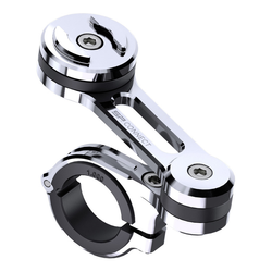 Uchwyt do mocowania SP CONNECT MOTO MOUNT PRO NA KIEROWNICĘ CHROME srebrny
