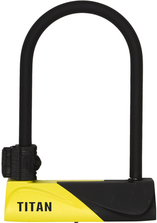 Zapięcie U-Lock AUVRAY TITAN 245 165x245mm czarny żółty
