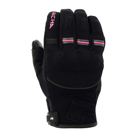 Rękawice miejskie damskie RICHA SCOPE LADY PINK czarny różowy