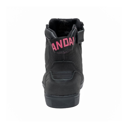 Trampki motocyklowe REBELHORN VANDAL BLACK/PINK czarny różowy