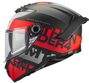 Kask integralny MT THUNDER 4 SV WAVES BLACK/RED/WHITE czarny czerwony biały