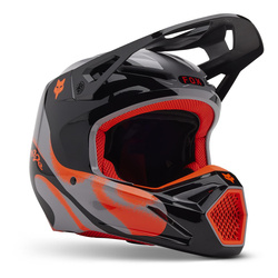 Kask cross FOX V1 EMOTION STEEL GREY szary