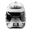 Kask cross FOX V1 LEED BLACK/WHITE biały czarny