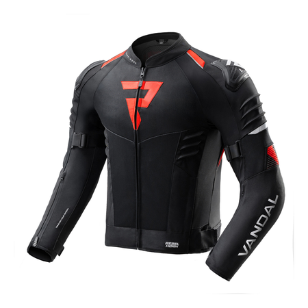 Kurtka tekstylna REBELHORN VANDAL 2 AIR BLACK/RED czarny czerwony
