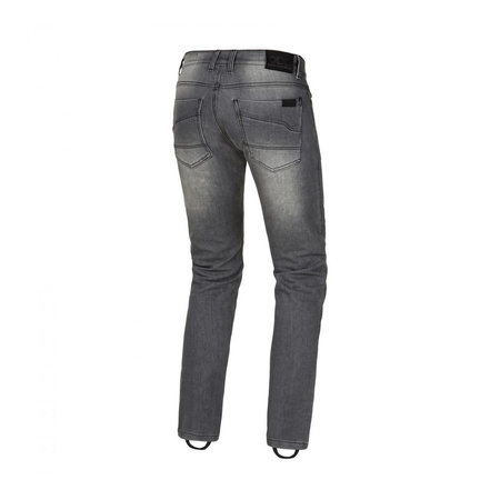 Jeansy motocyklowe SECA NIGHT CITY CORDURA GREY szary