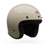Kask otwarty BELL MAGNUM SOLID VINTAGE WHITE biały