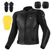 Kurtka skórzana SHIMA CHASE BLACK czarny