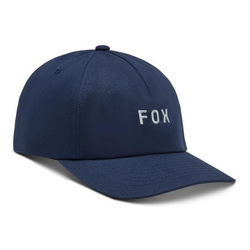 Czapka z daszkiem FOX WORDMARK ADJUSTABLE MIDNIGHT granatowy