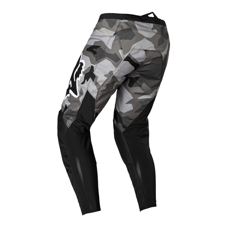 Spodnie cross dziecięce FOX JUNIOR 180 BNKR BLACK CAMO czarny szary