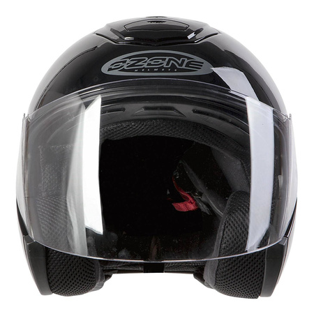 Kask otwarty OZONE CT-01 BLACK czarny