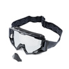 Gogle motocyklowe IMX SAND GRAPHIC BLACK GLOSS/GREY SZYBA SILVER IRIDIUM + CLEAR czarny szary