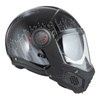 Kask szczękowy NZI MINIMOD META BLACK SILVER czarny srebrny
