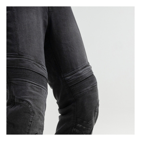 Jeansy motocyklowe BROGER MAVERICK BLACK czarny