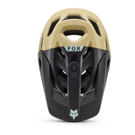 Kask rowerowy FOX PROFRAME RS NUF OAT beżowy czarny