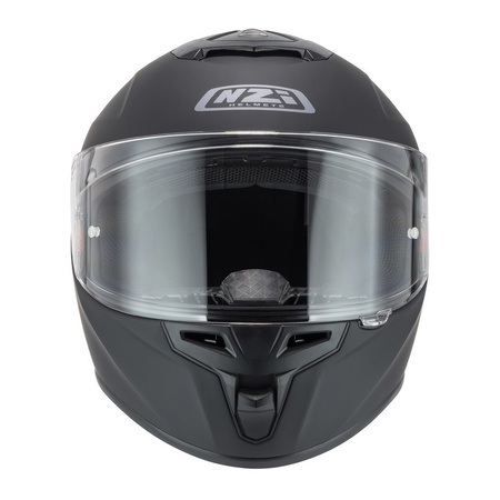 Kask integralny NZI TRENDY MATT BLACK czarny mat