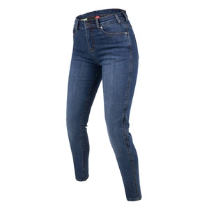 Jeansy motocyklowe damskie REBELHORN CLASSIC III LADY SLIM FIT WASHED BLUE niebieski