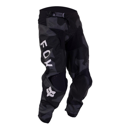 Spodnie cross dziecięce FOX JUNIOR 180 BNKR BLACK CAMO czarny szary