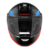Kask szczękowy SCHUBERTH C4 PRO CARBON ECE AVIO BLUE czarny niebieski czerwony