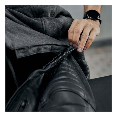 Kurtka skórzana REBELHORN IMPALA BLACK czarny