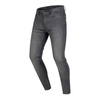 Jeansy motocyklowe OZONE STRIKER SLIM FIT WASHED GREY szary