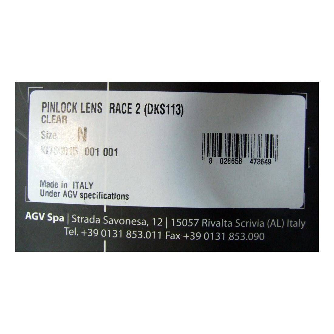 Pinlock AGV K5 JET przezroczysty RRmoto.pl