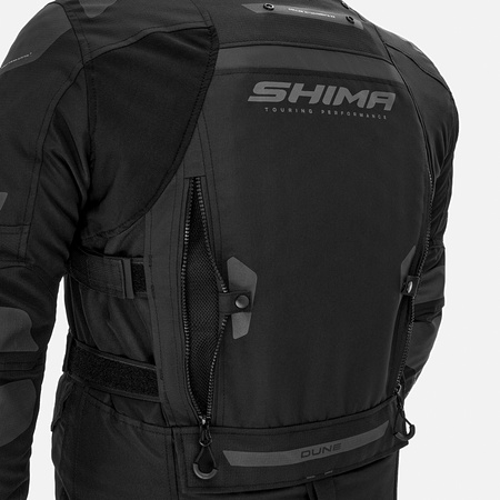 Kurtka tekstylna SHIMA DUNE BLACK czarny