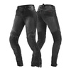 Jeansy motocyklowe damskie SHIMA JESS BLACK czarny