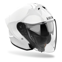 Kask otwarty AIROH H21 COLOR WHITE GLOSS biały
