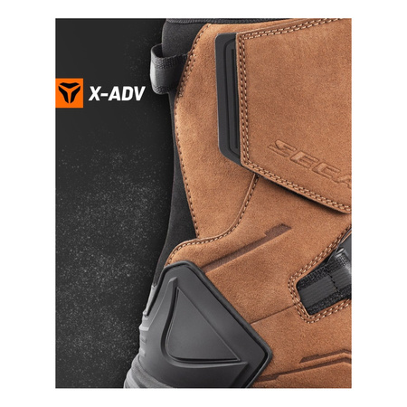 Buty turystyczne  SECA X-ADV BROWN brązowy