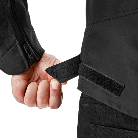 Kurtka tekstylna SHIMA MESH PRO 2.0 BLACK/WHITE czarny biały