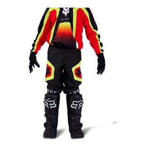 Bluza cross dziecięca FOX KIDS 180 BALLAST BLACK/RED czarny czerwony