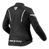 Kurtka tekstylna damska REVIT CONTROL AIR H2O LADY BLACK/WHITE czarny biały