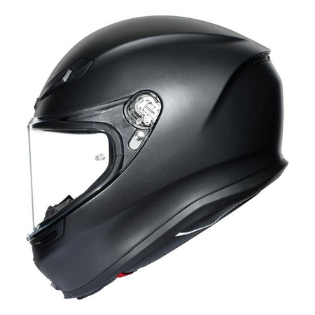 Kask integralny AGV K6 BLACK MATT czarny mat