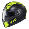 Kask integralny HJC F70 MAGO BLACK/FLO czarny żółty fluo