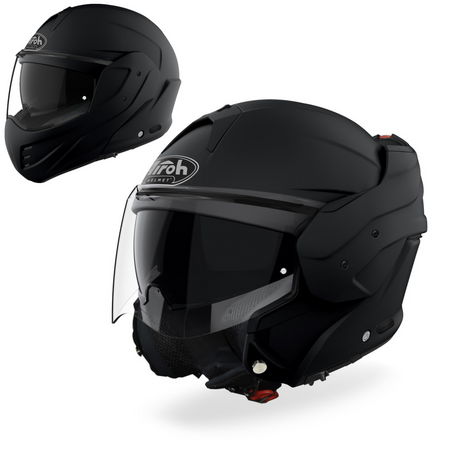 Kask szczękowy Airoh MATHISSE COLOR BLACK MATT czarny mat