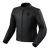 Kurtka skórzana REVIT QUADRATIC BLACK czarny