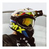Kask cross IMX FMX-02 GRAPHIC BLACK/FLUO YELLOW/BLUE/FLUO RED żółty fluo czerwony fluo niebieski czarny