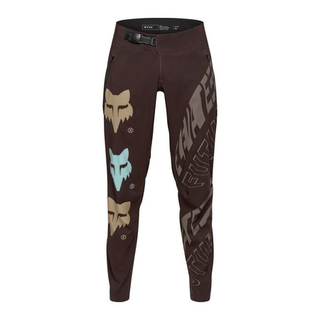 Spodnie rowerowe FOX FLEXAIR ELEVATED COCOA brązowy